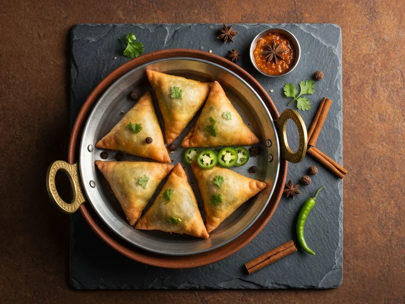 Aloo Samosa (Crispy Potato-Filled Pastry)