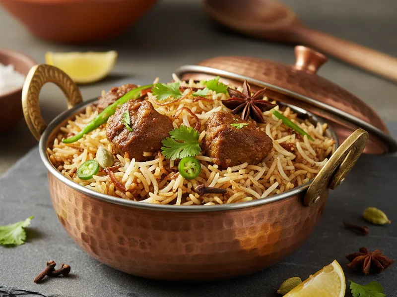 Karachi Beef Biryani