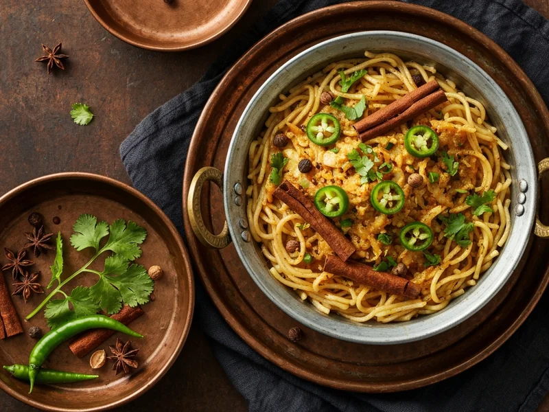 Karachi Khausa — The Memon Coconut Noodle Bowl