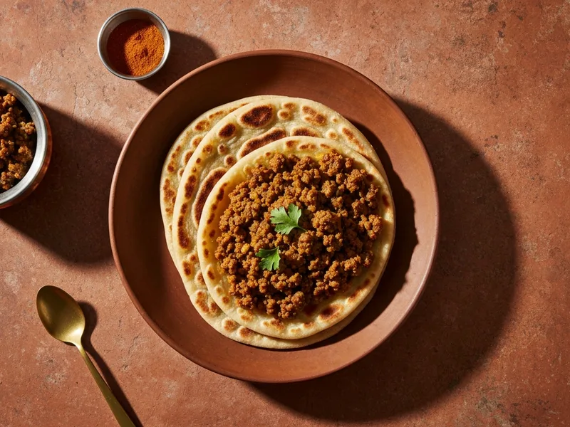 Keema Paratha