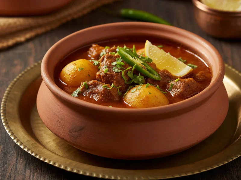 Lahori Aloo Gosht Variation