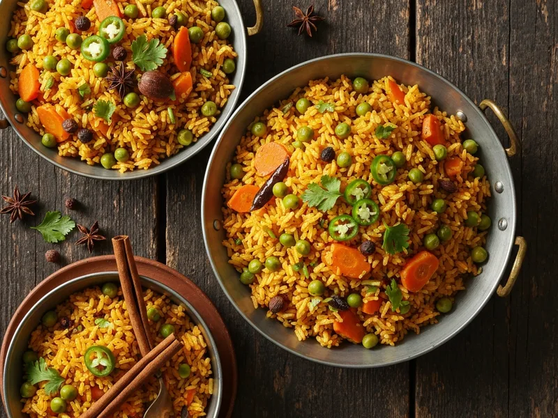 Sindhi Peas and Carrot Pulao