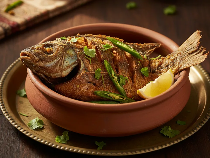 Sindhi Fried Pallo Fish
